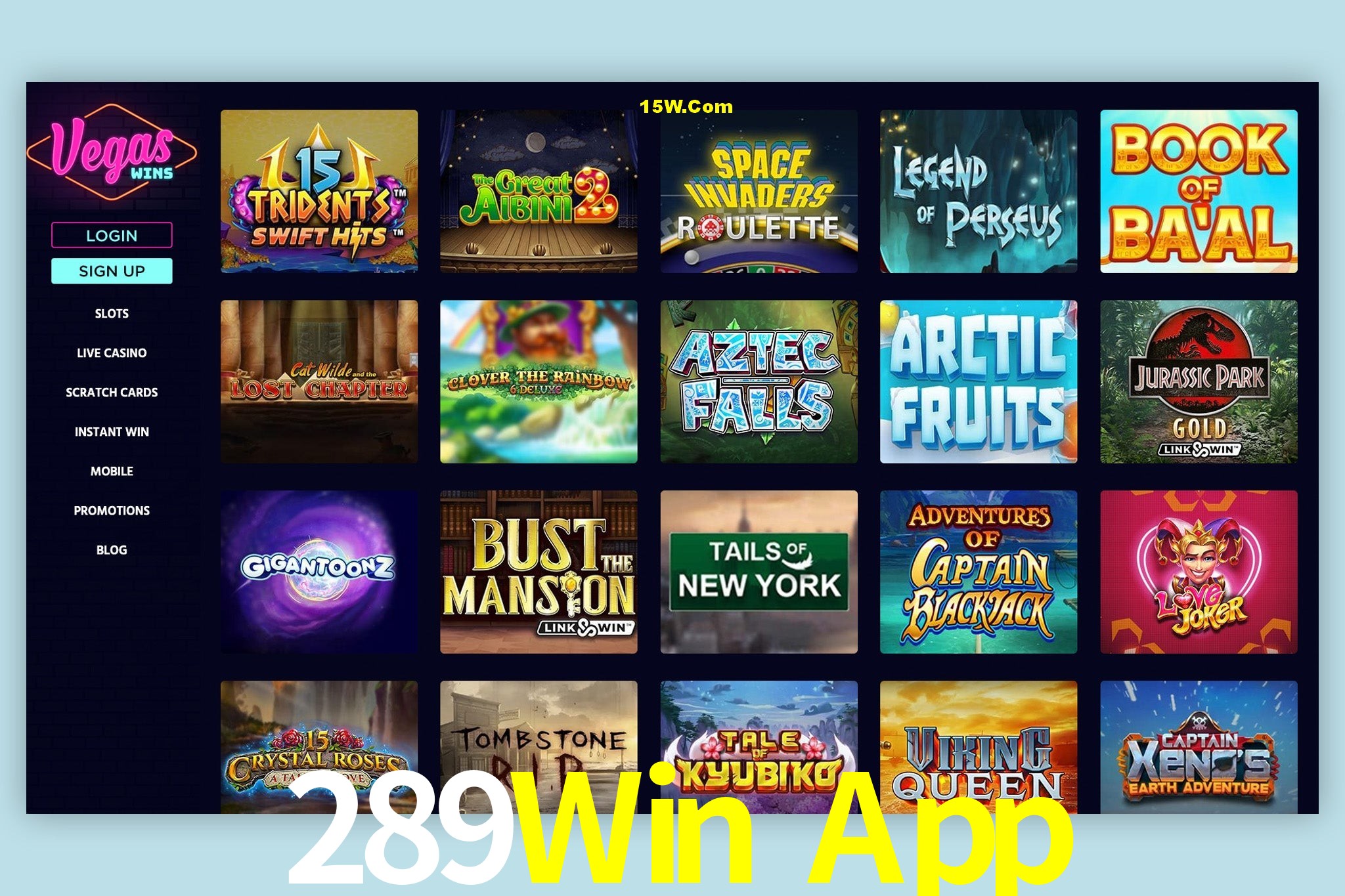 Welcome Bonus 289Win App